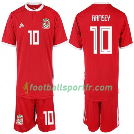 Tenue Pays de Galles RAMSEY 10 Enfant Domicile 2018-2019 Maillot de Foot